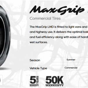 185/60R15C GRIPMAX MAXGRIP LMD 94/92T 6PLY 50K