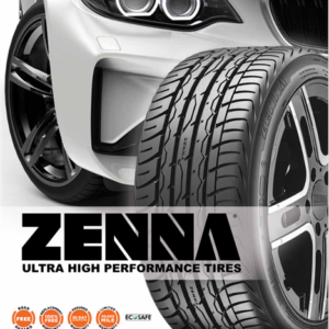 225/30ZR20 ZENNA ARGUS UHP 85W XL 420-AA-A 30K